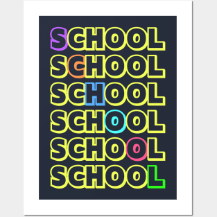 Back to school Posters and Art